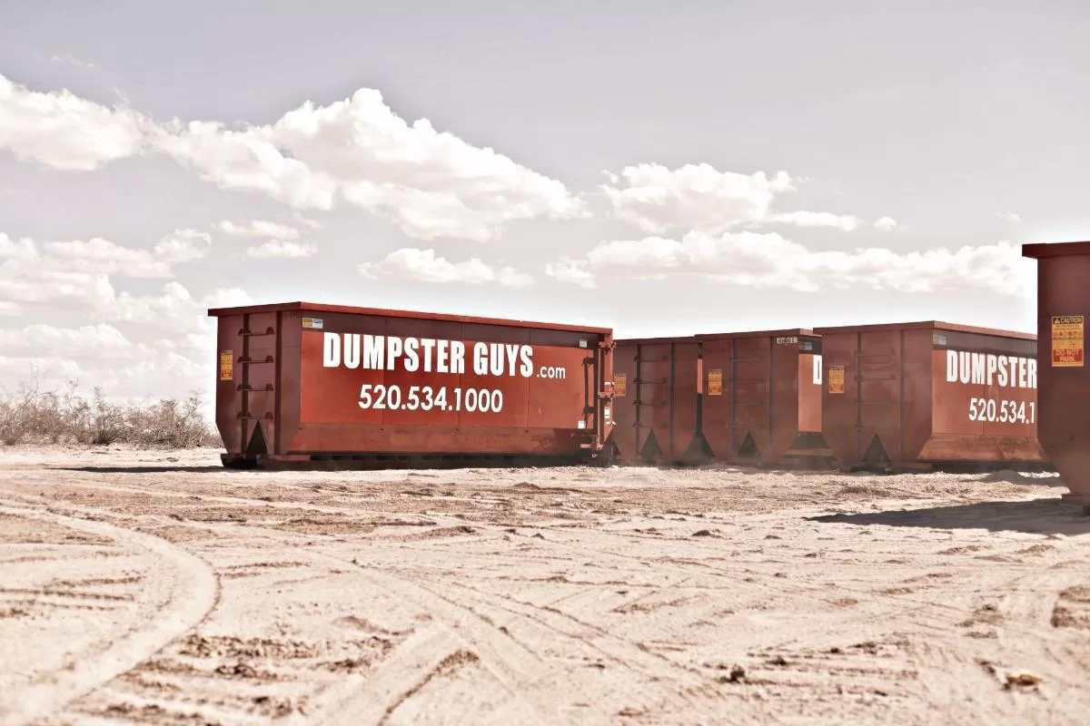 Tucson dumpster rental truck delivery